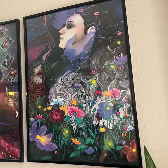 Critical Role CR C3 Mighty Nein Yasha & Mollymauk Framed Fan Art Print D&D DND - Picture 8 of 9